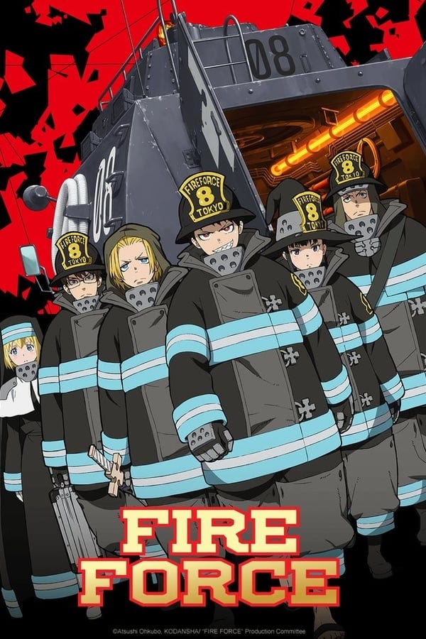 Get Wallpaper Fire force live action For iPhone Free Get Wallpaper Fire force live action Free