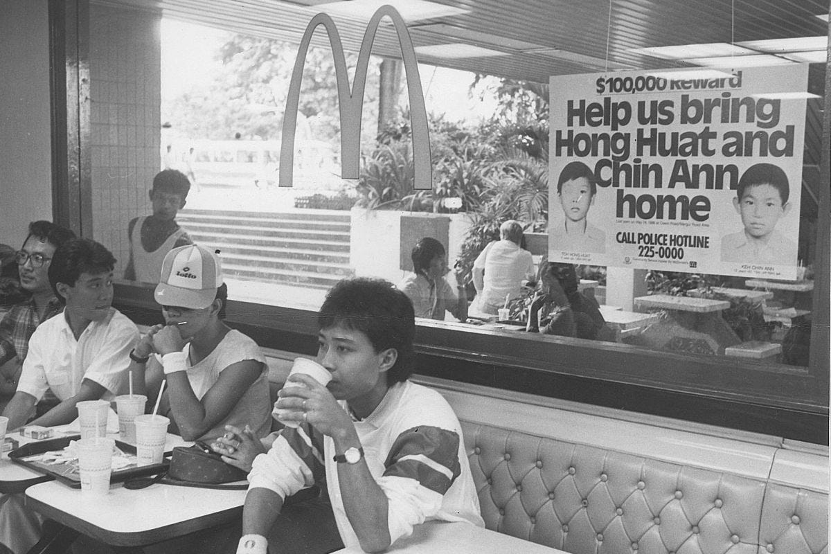 Mcdonald S Aids In The Search For Missing Boys By Rivy Lyon The Mystery Box Medium