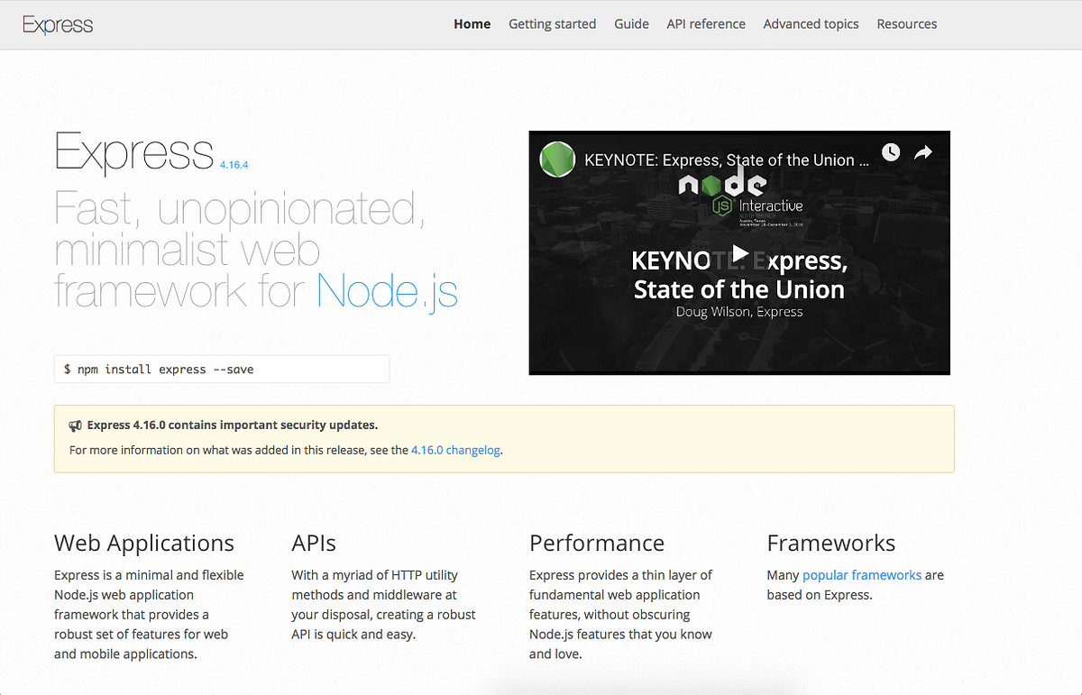 Express: A Simple REST API. We build a simple REST API with the… | by ...