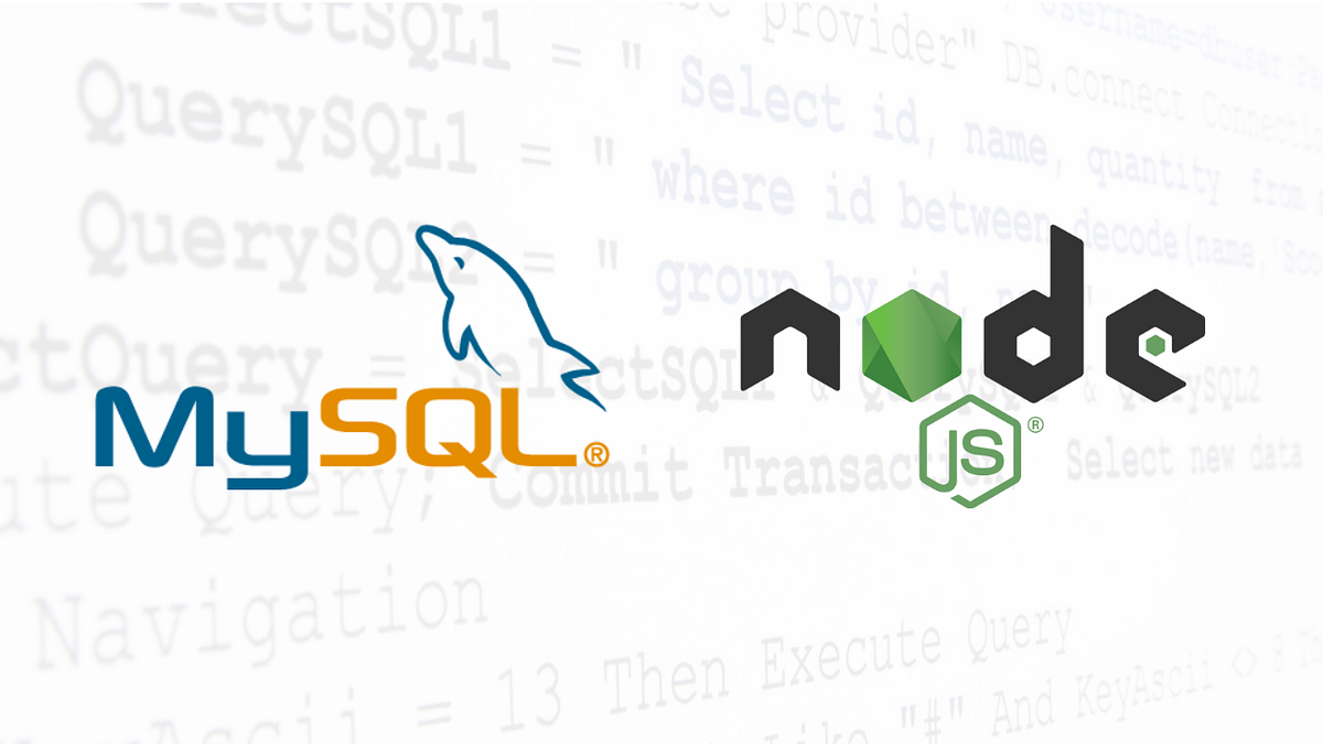 Better query MySQL and Node JS. I love using node with MySQL in a lot ...