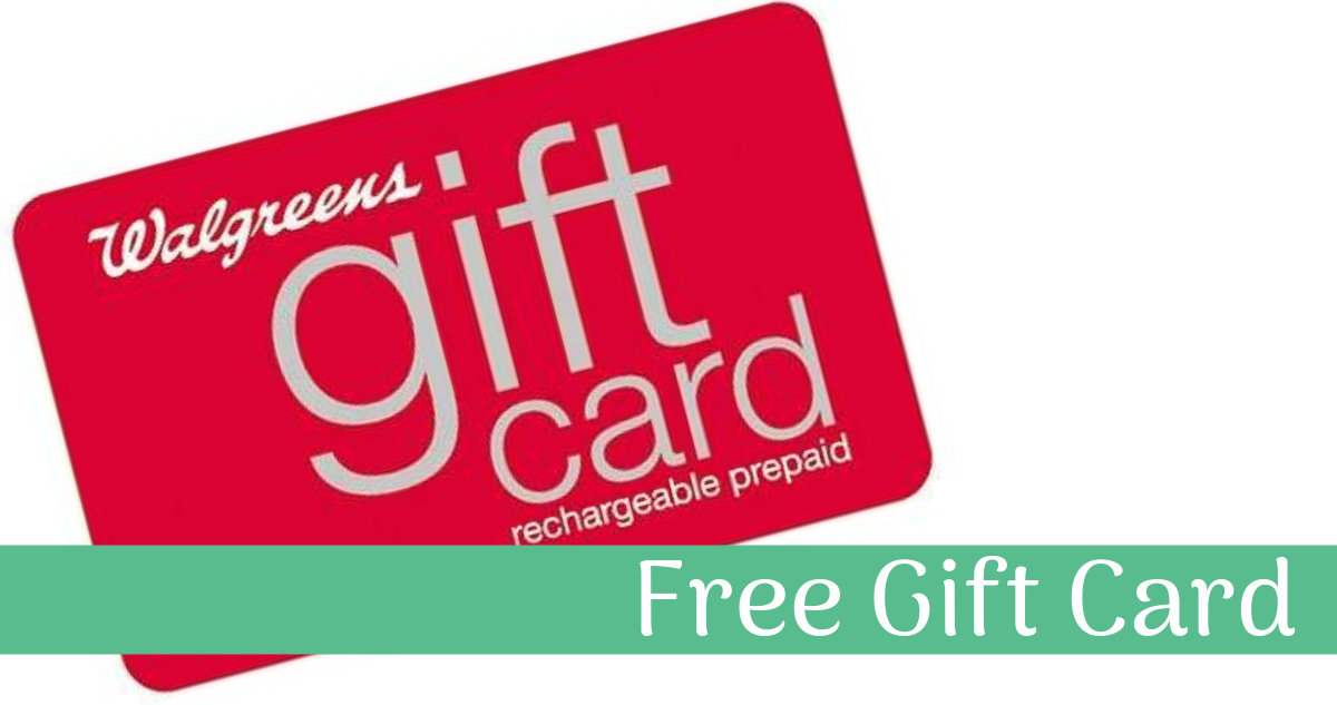 walgreens discount gift card