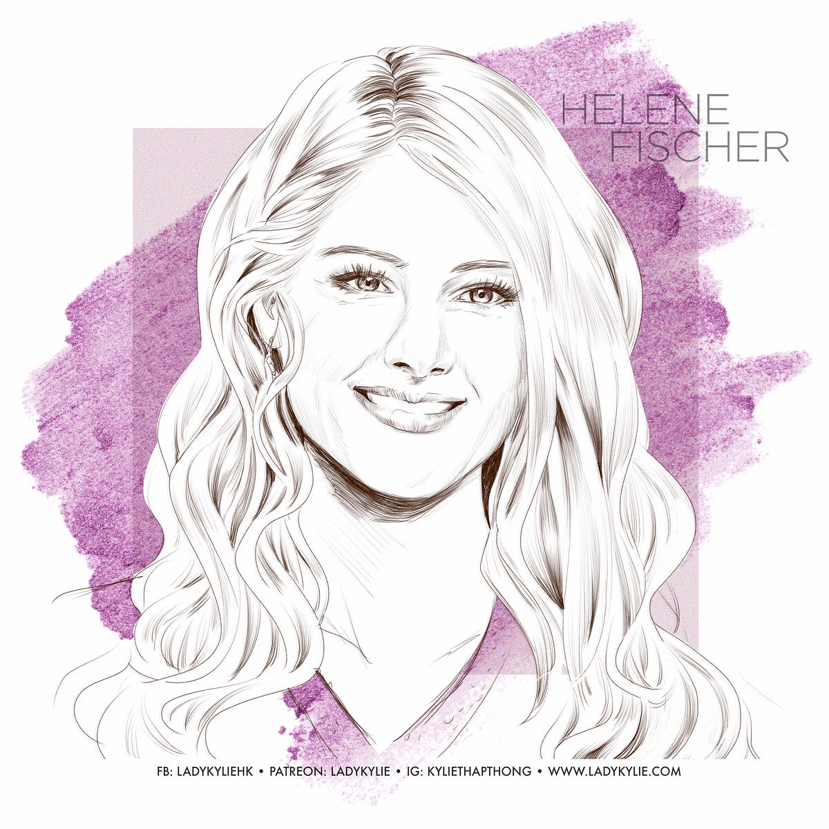 聽歌學外語之helene Fischer 有些人喜歡聽的歌都會在karaoke唱 但我自己喜歡的歌跟在karaoke想唱的 By Ladykylie Medium