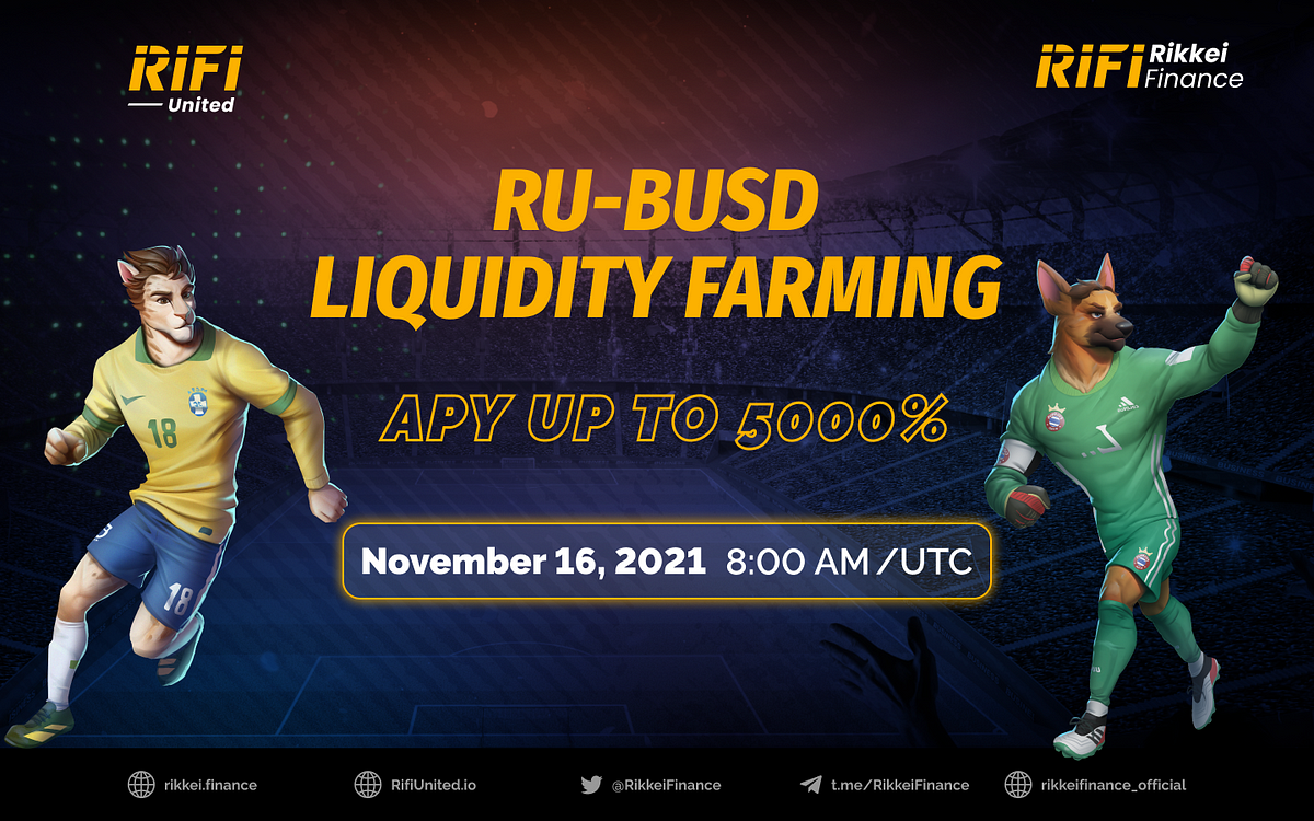 Ru Busd Liquidity Farming Vault To Be Launch By Rikkei Finance Rikkei Finance Medium
