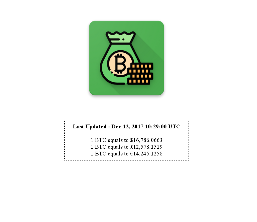 Create A Bitcoin Price Index Watcher In Html5 Sylvain Saurel Medium - 
