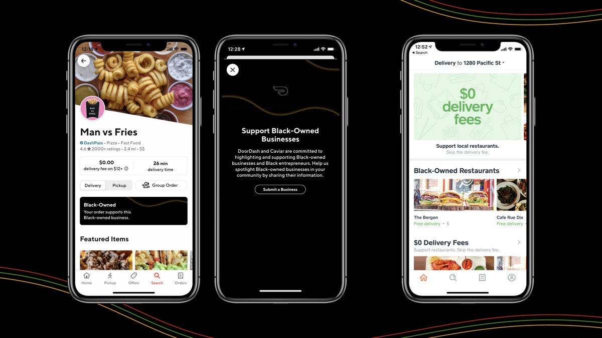 Introducing New Initiatives To Support Black Owned Businesses On Doordash And Caviar By Doordash Doordash