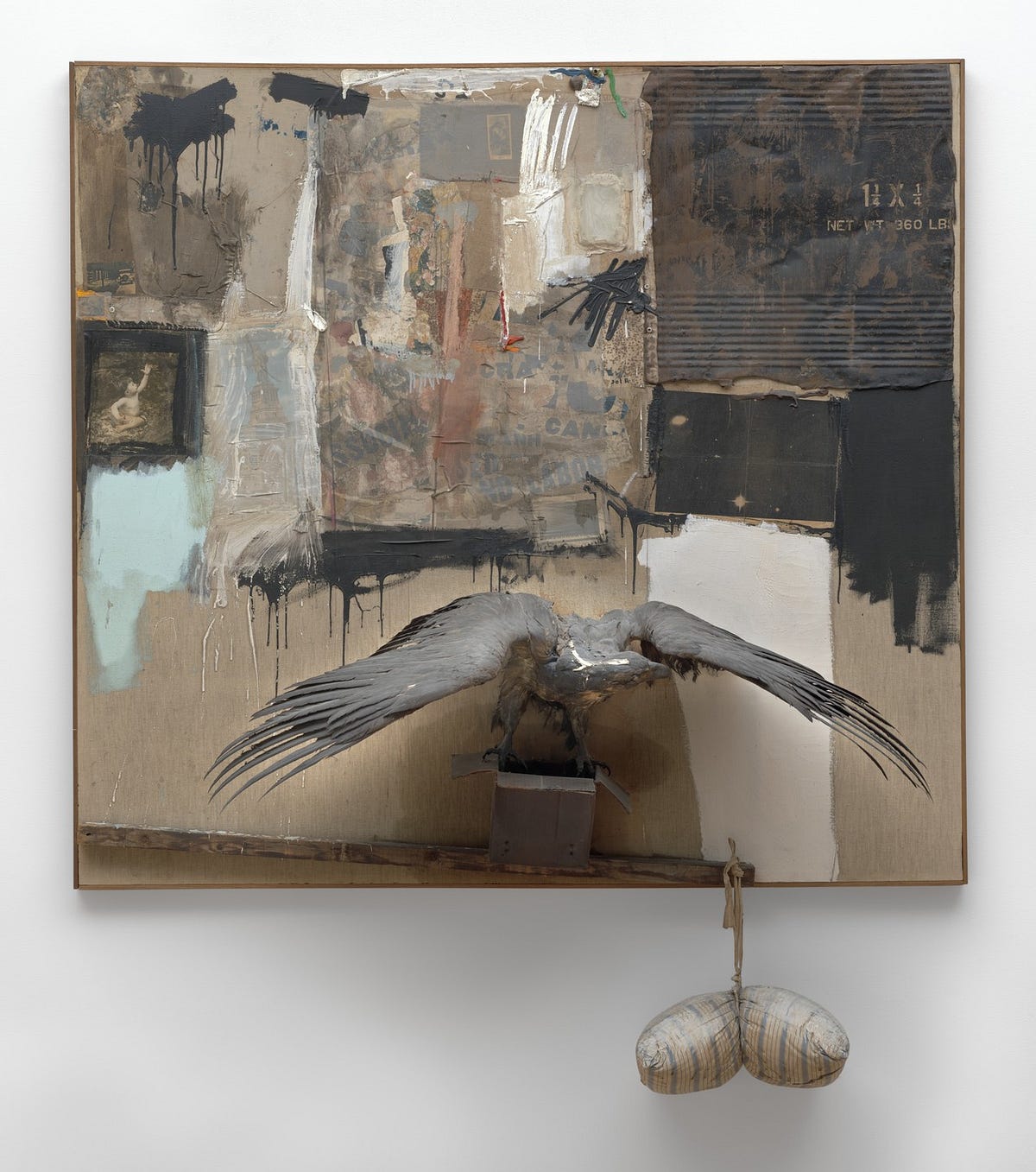 Robert Rauschenberg’s Combine Paintings by Polina Rosewood The