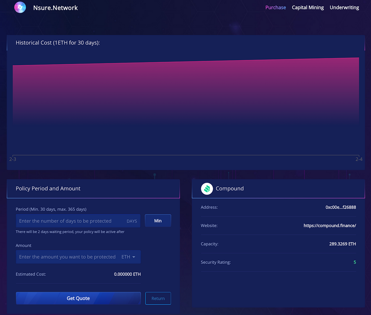 Alpha development Update: Nsure Network’s Policy Purchasing Module is now officially live!