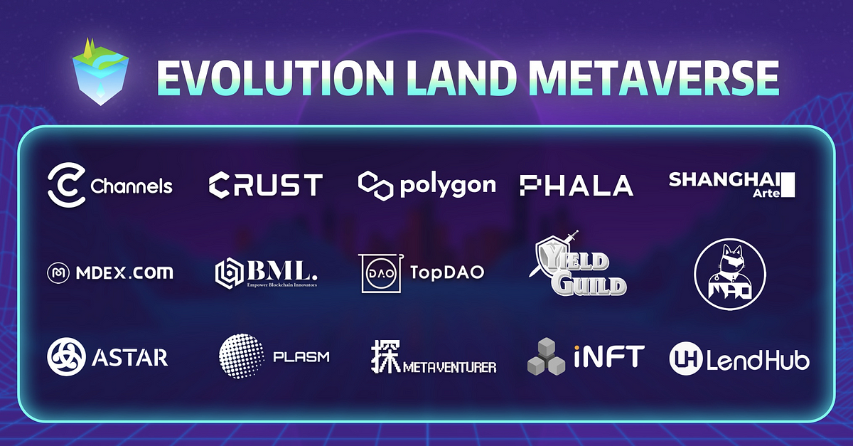 APR 1000% + ！10+ projects announce to join the NFT land auction in the Metaverse Evolution Land