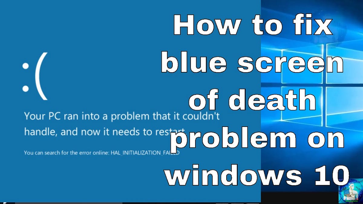 How to Fix Windows 10 Blue Screen Error Memory Management BSOD? | by  Loransa Watson | Oct, 2020 | Medium