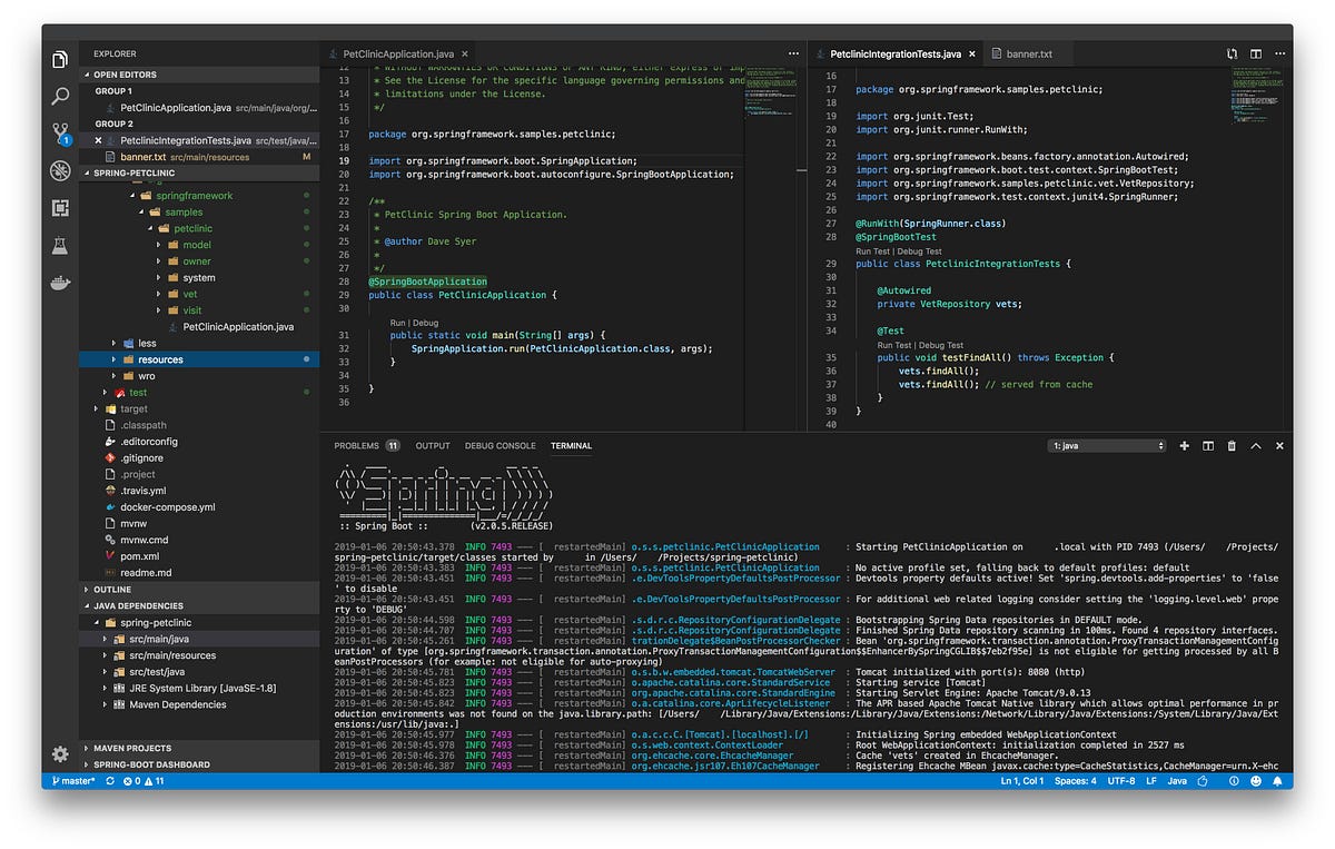 Vs code spring boot profile