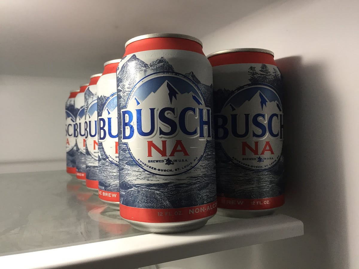 NonAlcoholic Beer Review Busch. When you set your expectations low… by Chris Lagasse Medium