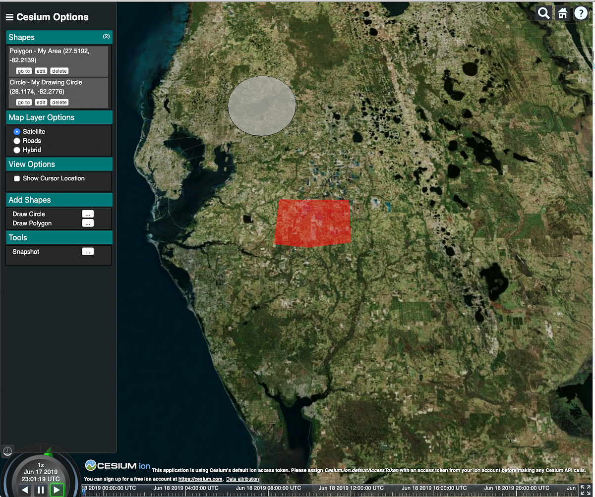 A Cesiumjs Starter Kit With Geoserver By Dale Bingham Medium