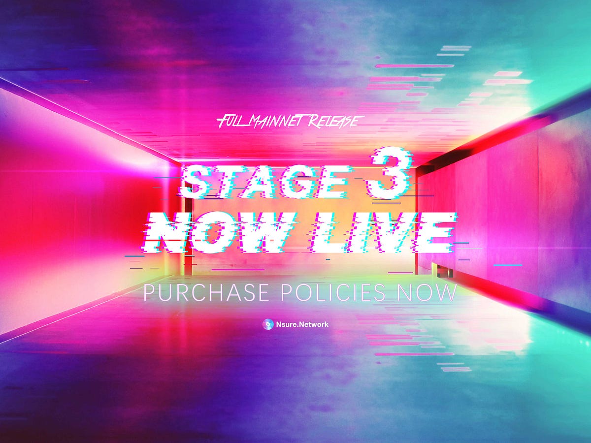 Mainnet Launch: Stage 3, Purchasing Policies now live!