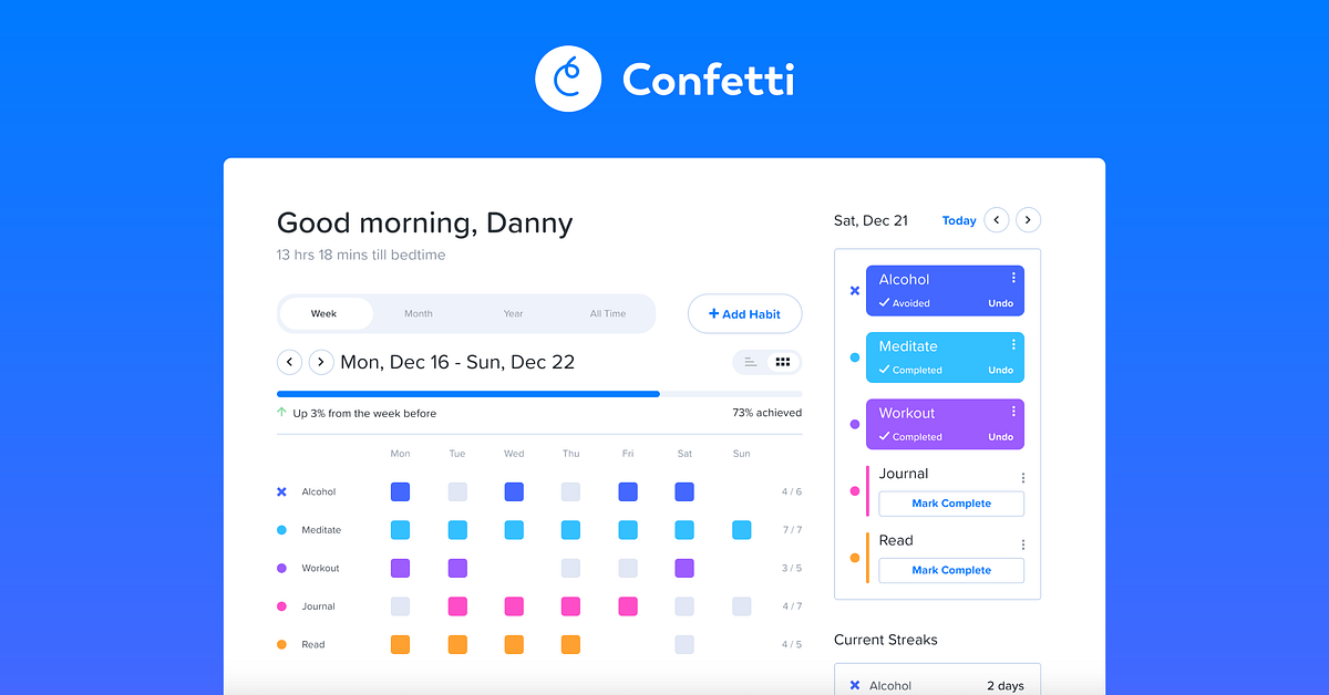 I Launched a Side Project to Help You Achieve Your New Year’s Resolution