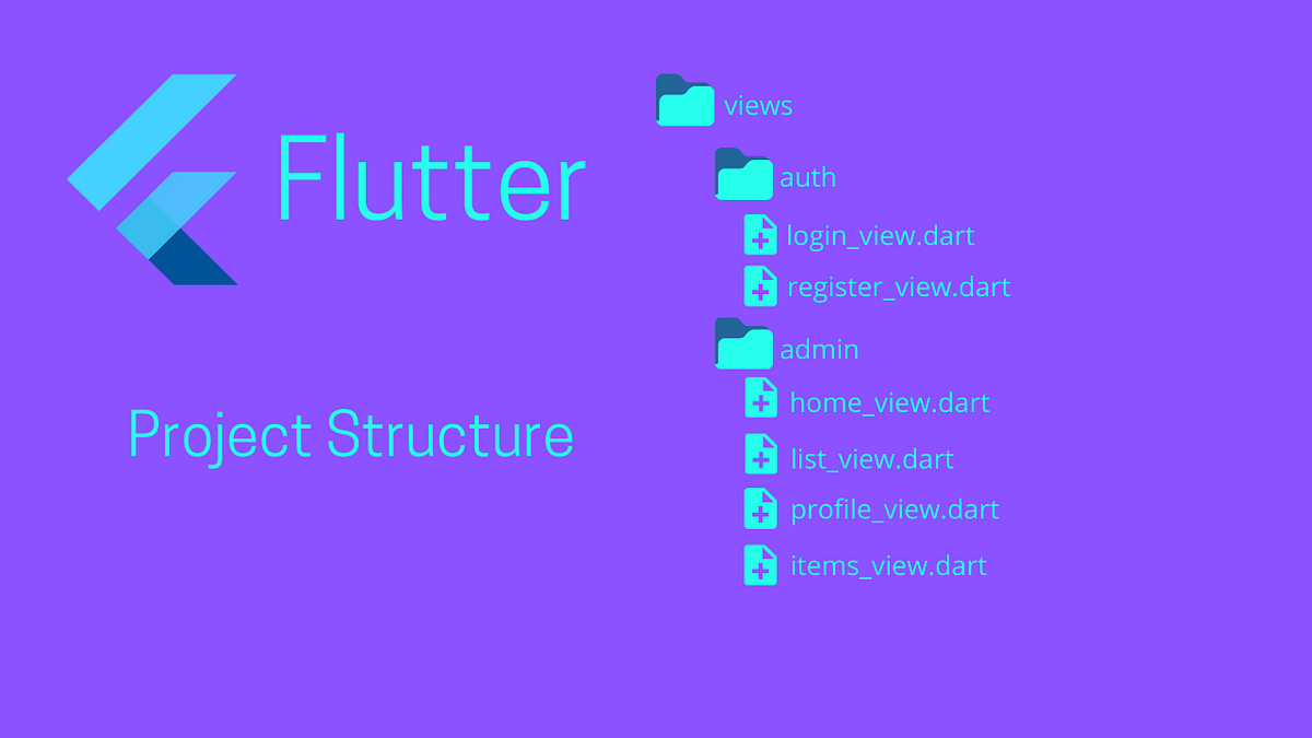 File and Folder Structure in Flutter