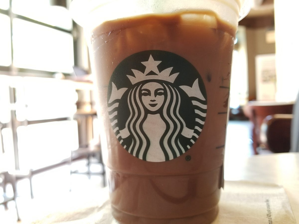 starbucks iced mocha drink