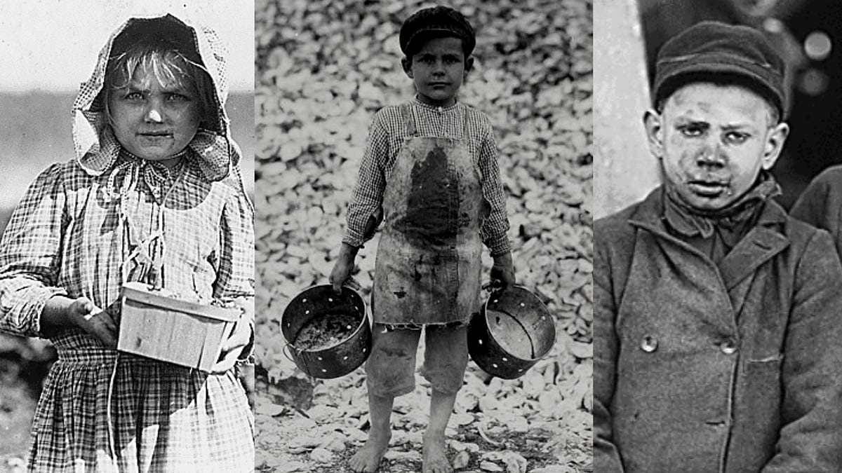 14 Heartbreaking Photos Of Child Labor In America by Hailey