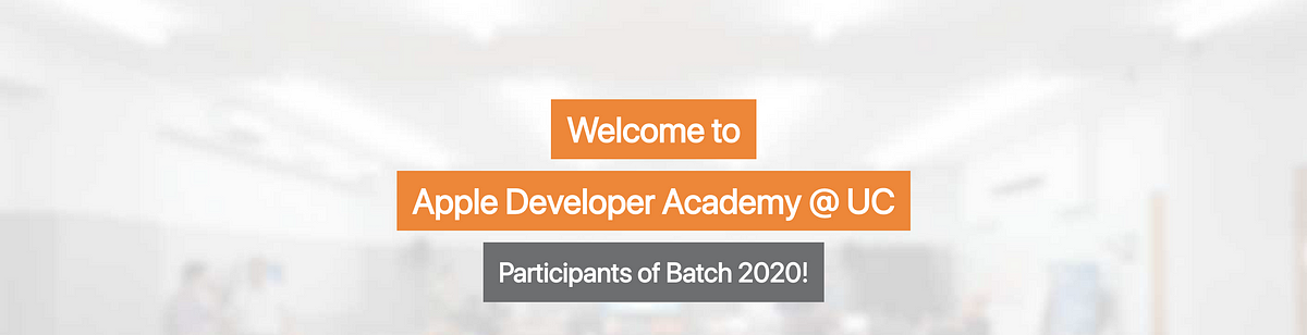 New Journey Apple Developer Academy Uc 2020 By Helloail Medium