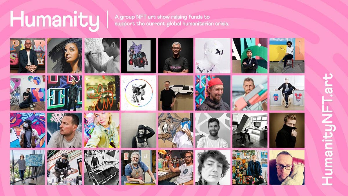 Art Worlds Unite to Bring Hope to The Current Global Humanitarian Crisis | by The Capital | The Capital | May, 2022