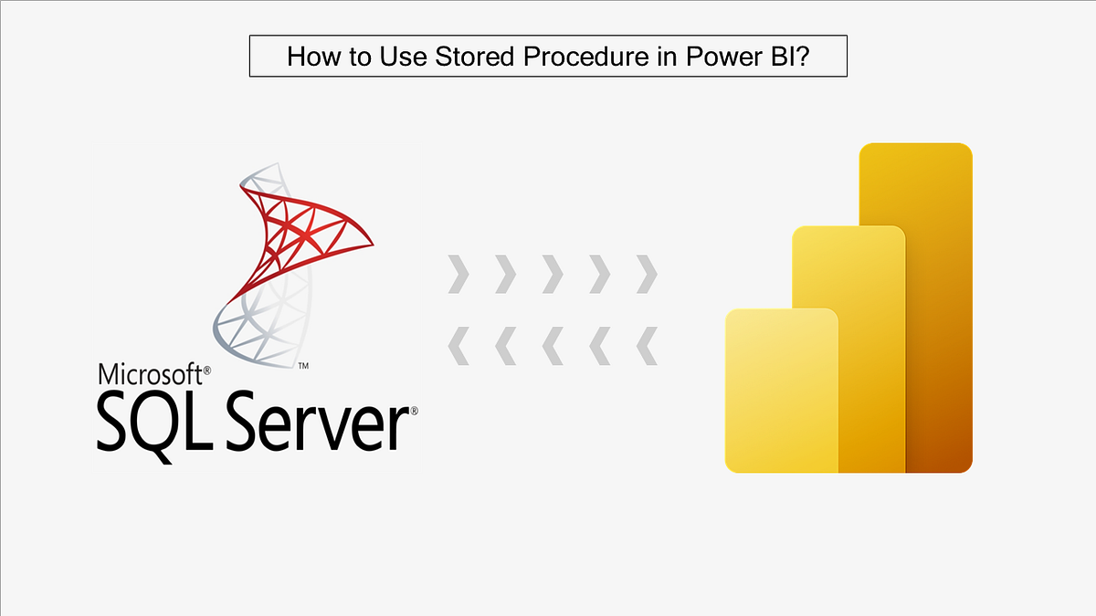 How to use stored procedure in power bi by m cahit ber in akkim