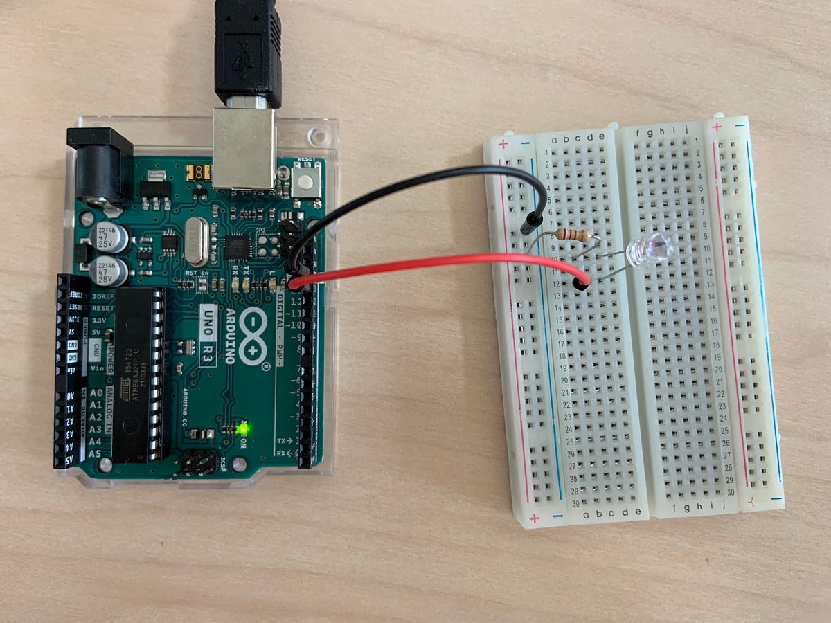 Lab 1: Physical Computing. Blinking LED | by V de la Vega | Medium