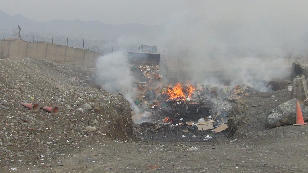 The Human Cost of the Military’s Toxic Burn Pits by Matthew Gault