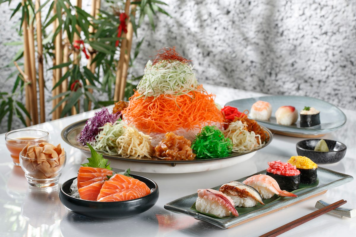 chinese new year lo hei restaurant