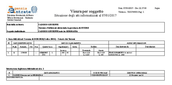 La dichiarazione dei redditi dei terreni nel modello 730/2017 [Guida alla  compilazione del Mod. 730/2017 — Quadro A] | by AG Servizi | Medium