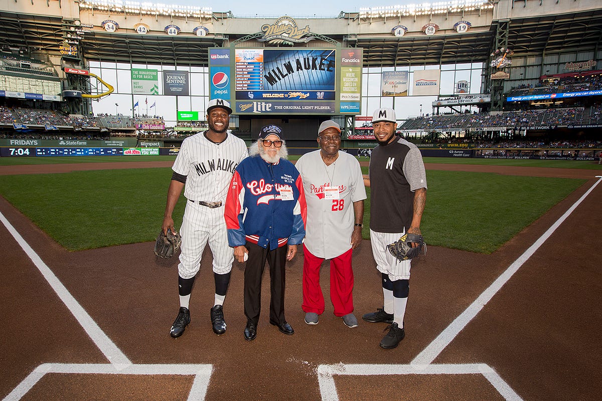 milwaukee bears negro league jersey