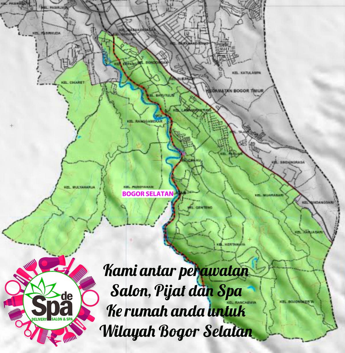 Salon, Pijat, dan Spa panggilan Bogor selatan by DeSPA Delivery Salon