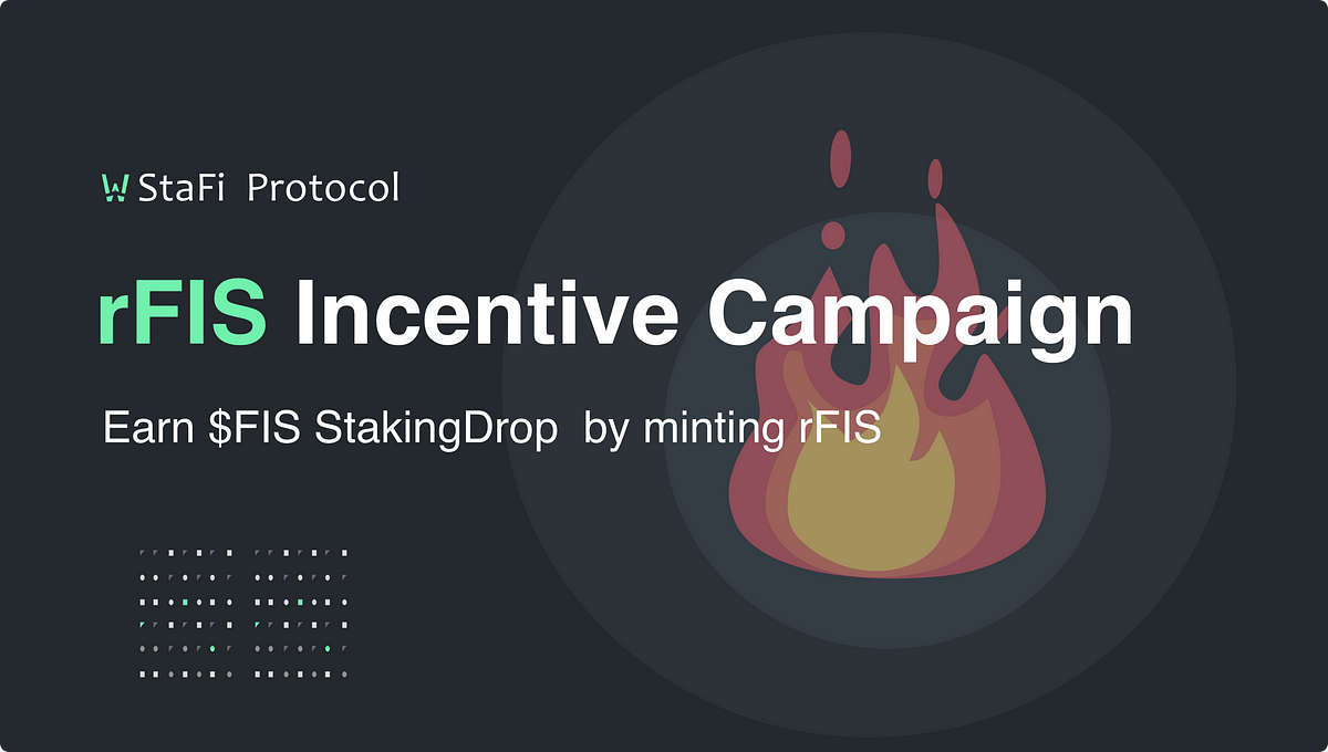 rFIS Officially Launched, StakingDrop Begins