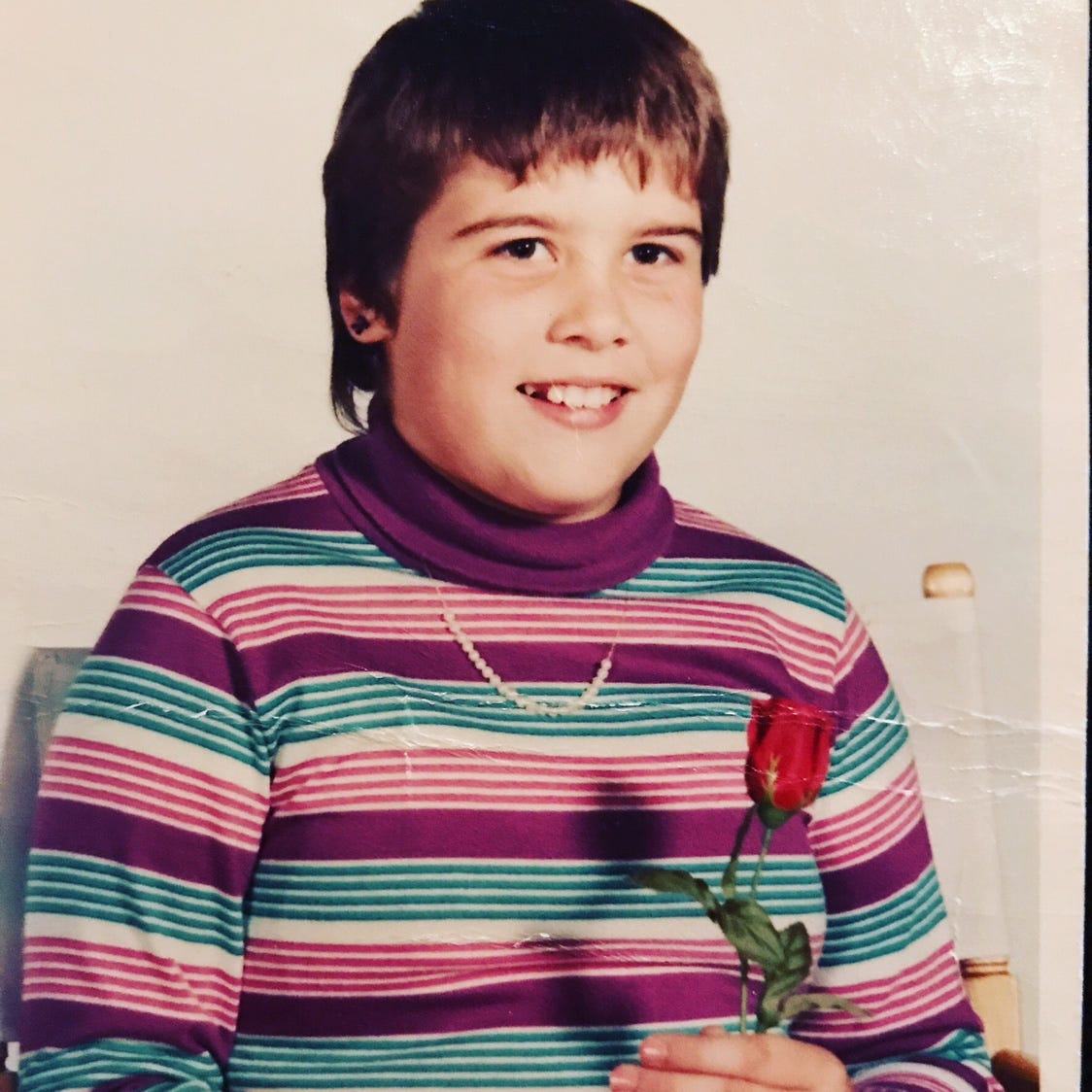 Omg I Was The Ugliest Kid Look At Me Holding A Rose Begging To By Mj Medium Omg I Was The Ugliest Kid Look At Me Holding A Rose Begging To By Mj Medium
