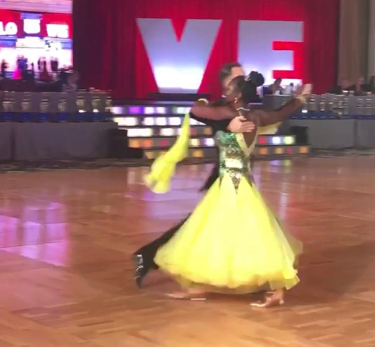 Day 1 ProAm Ballroom Dance Competition in Las Vegas by Abette Jones