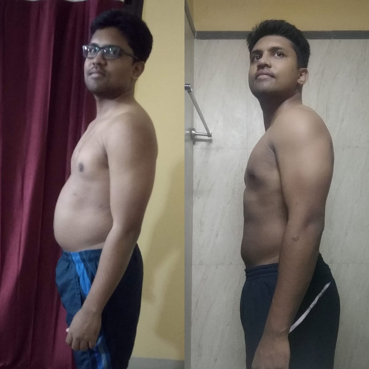 6 Month Transformation Fat To Fit Six Months Body Transformation: How I Transformed My Body From Fat-To