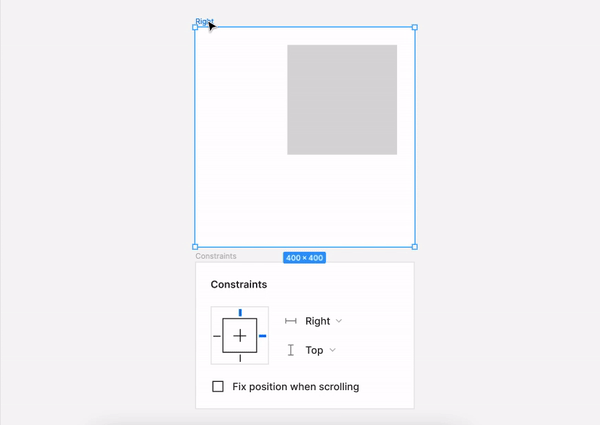 Figma-约束(Constraints)功能 Figma-约束(Constraints)功能