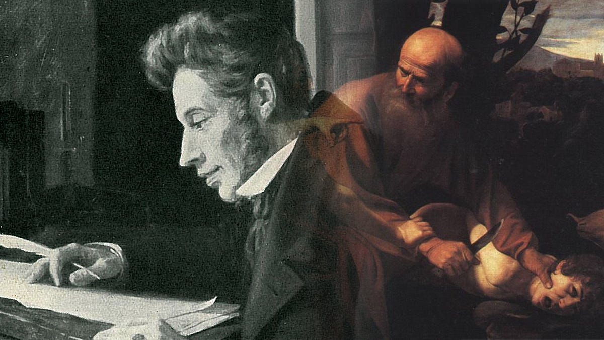 Kierkegaard on Faith. Faith sees best in the dark? How so ...