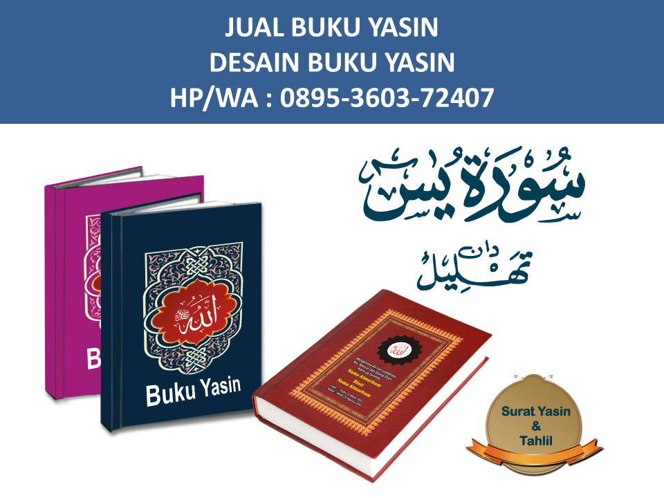 Hpwa 0895360372407 Tri Harga Buku Yasin Batam