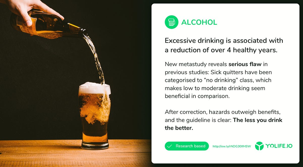 The less you drink the better, new research reveals | by Roope Kärki ...