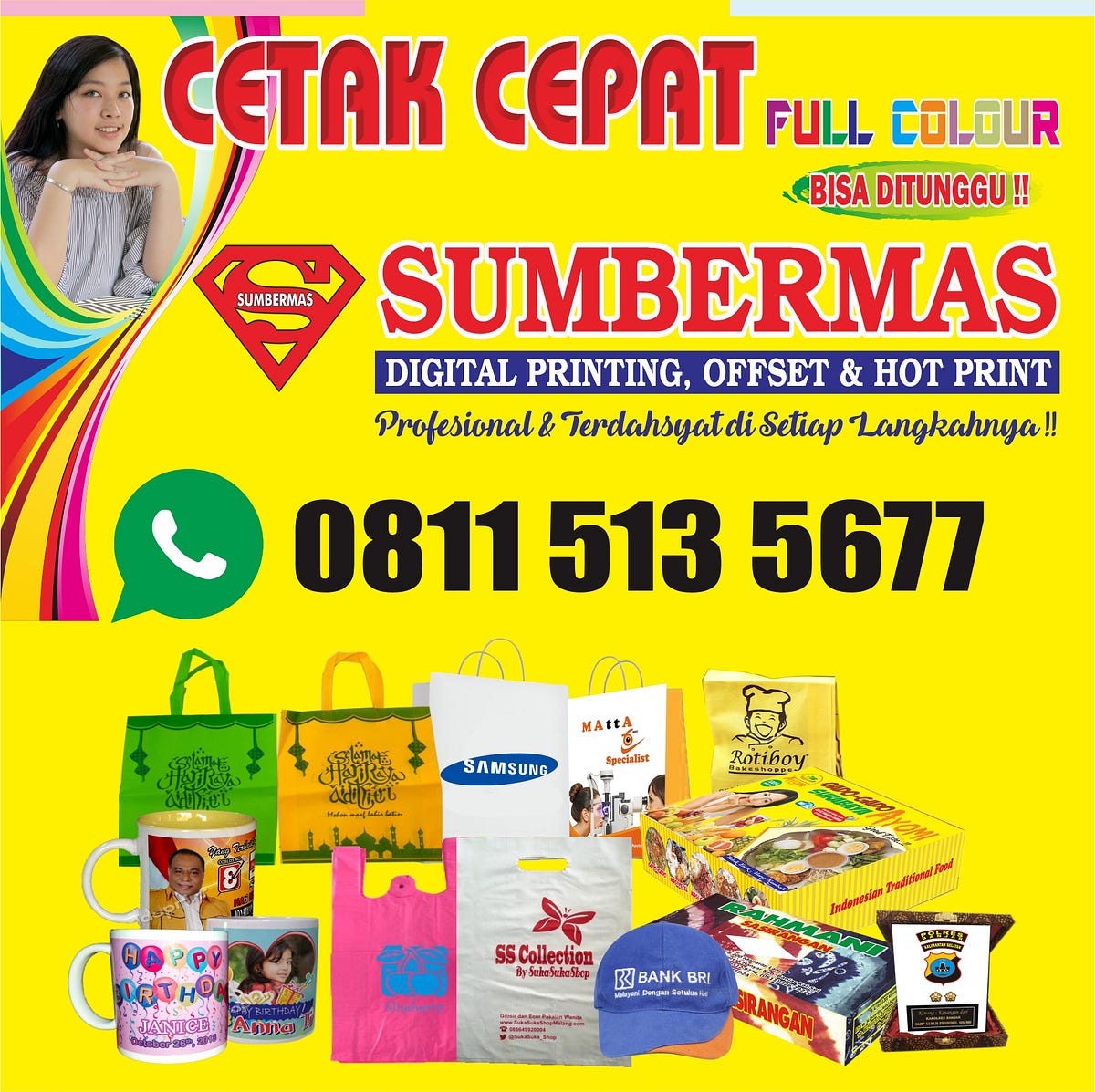 Digital Printing Banjarmasin Wacall 08115185533