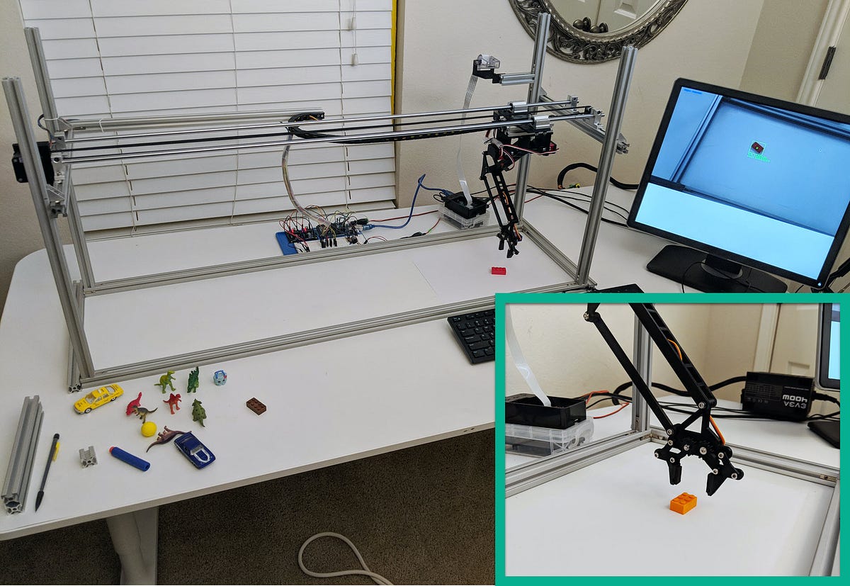 pick and place robot using arduino