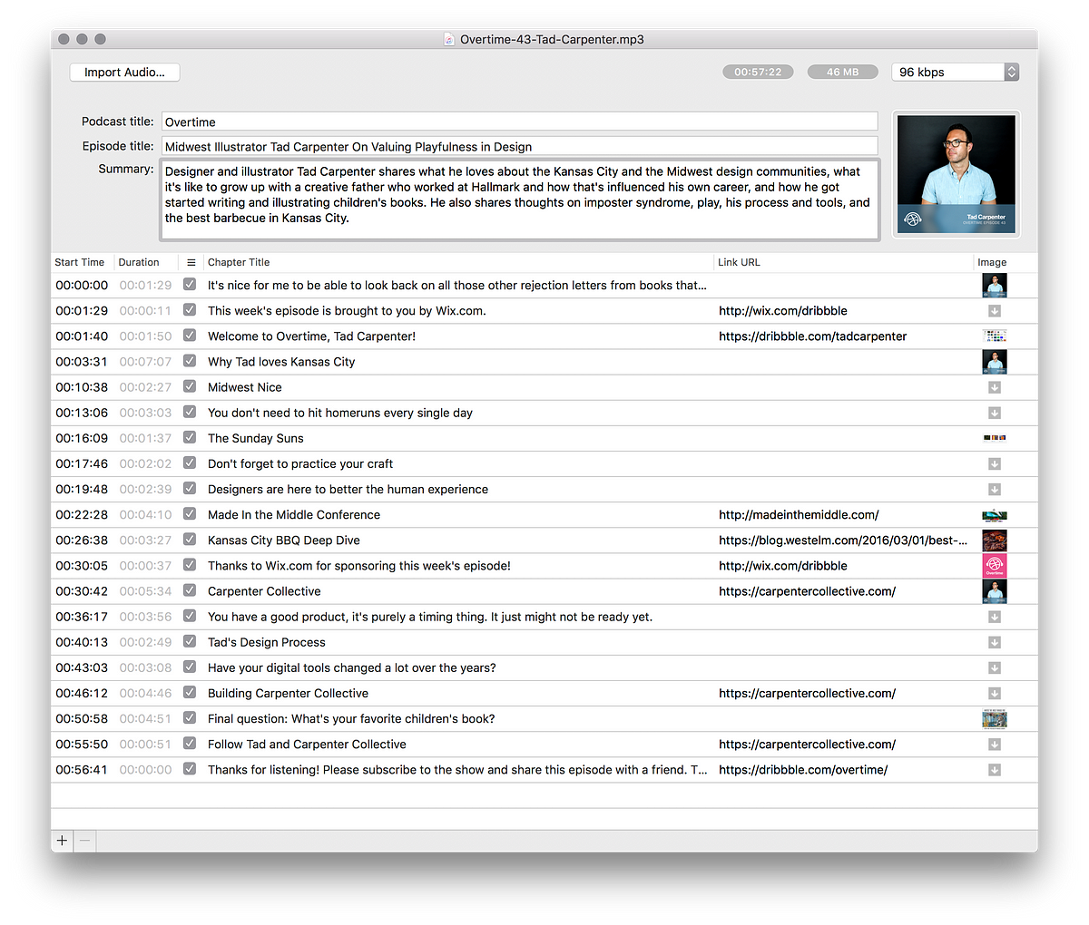 Adding Chapters To Your Podcast Using Forecast By ron Dowd Medium Adding Chapters To Your Podcast Using Forecast By ron Dowd Medium