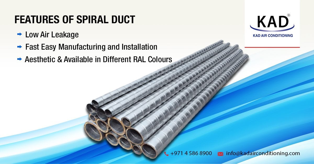 spiral ductwork suppliers near me