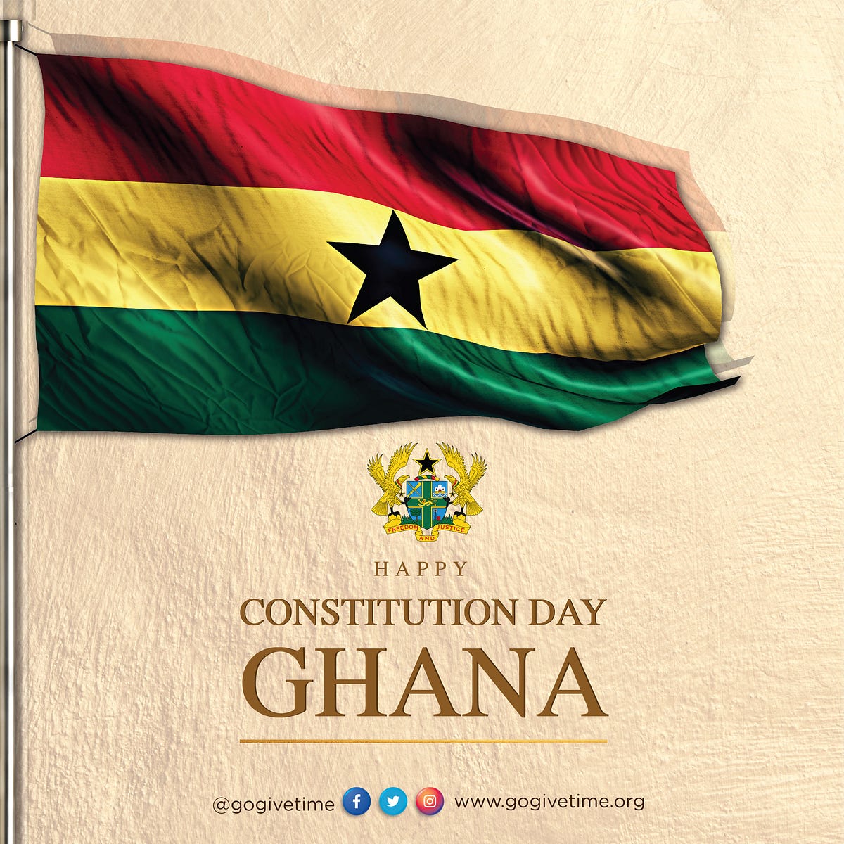 Happy Constitution Day Ghana! GoGive Time Medium