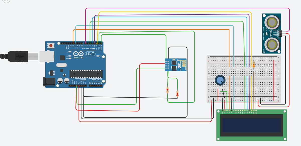 Making an IoT based Garbage Monitoring System | by Sadhikanalam | Medium