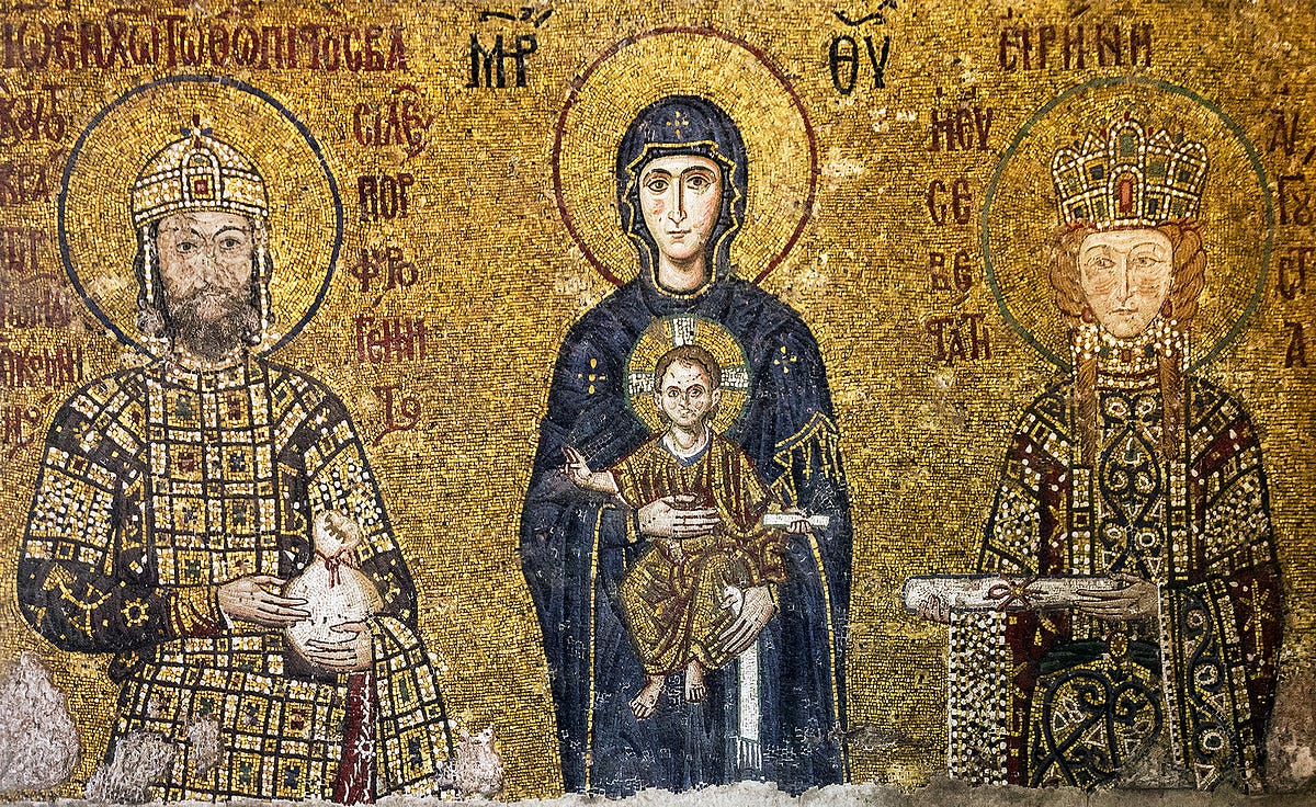 Characteristic Features of a Byzantine Icon by Russian Icon Medium