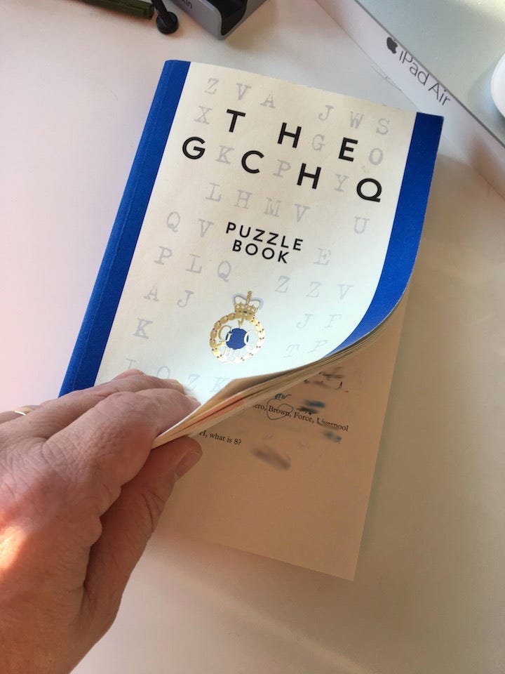 The GCHQ Puzzle Book — Rules by Karl Wilcox Medium