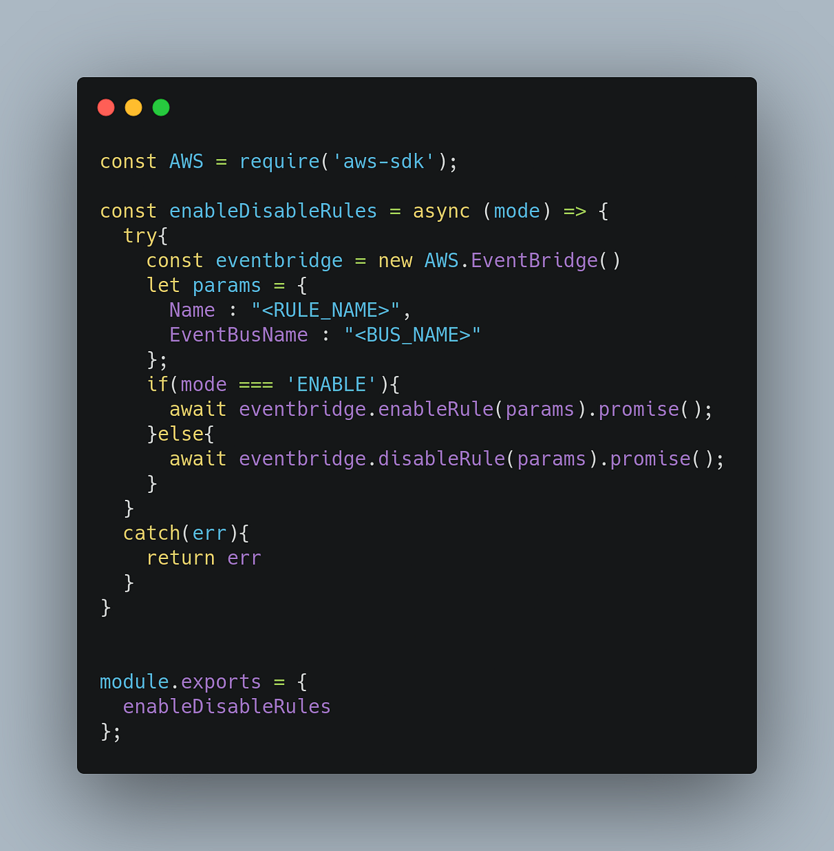 Part 1 AWS Eventbridge— How to schedule lambda function using event