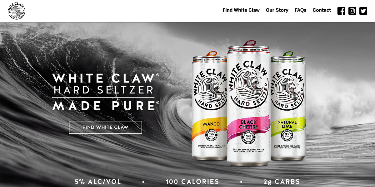 App Battles White Claw vs Coke. How business objectives and core values… by Neerja Balaji