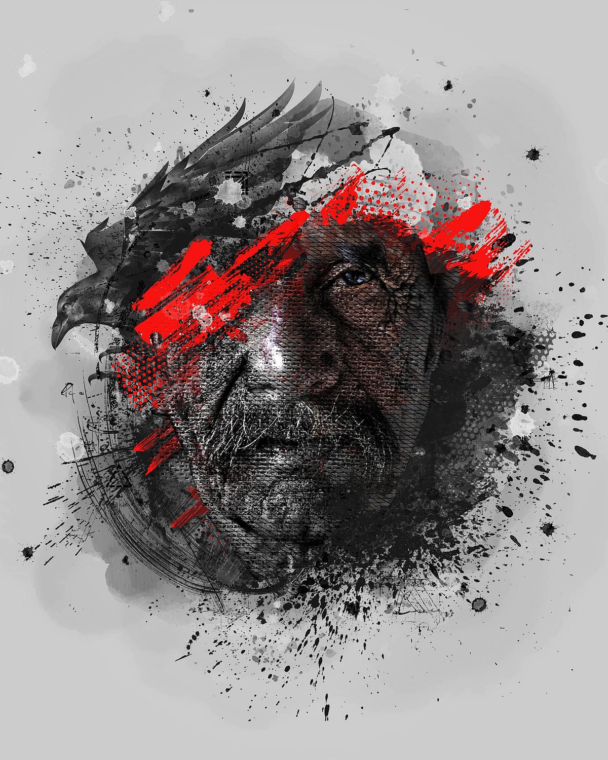 The RavenTrickster. A Speculative Fiction Story by Joel R. Dennstedt