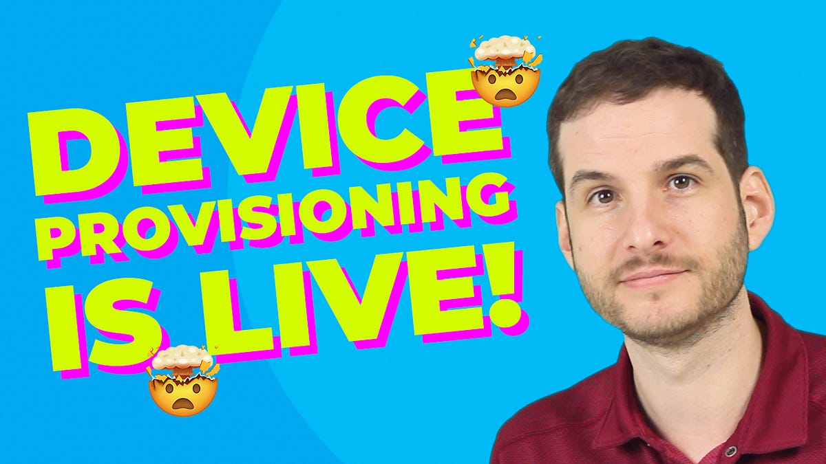 Just Released: Device Provisioning, Dark Mode, and German Social Media Accounts